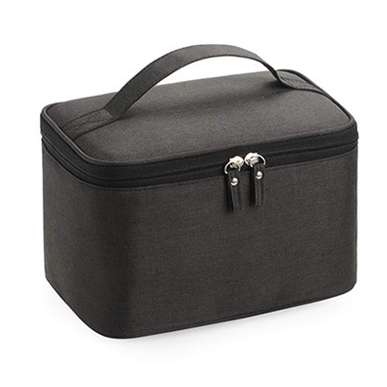 LICGB Large Waterproof Cosmetic Bag for Women & Men - Oxford Cloth Travel Toiletry Organizer, Makeup Storage Pouch, Bathroom Essentials Bag (Black) - Perfect for Travel, Gym, Camping & Daily Use