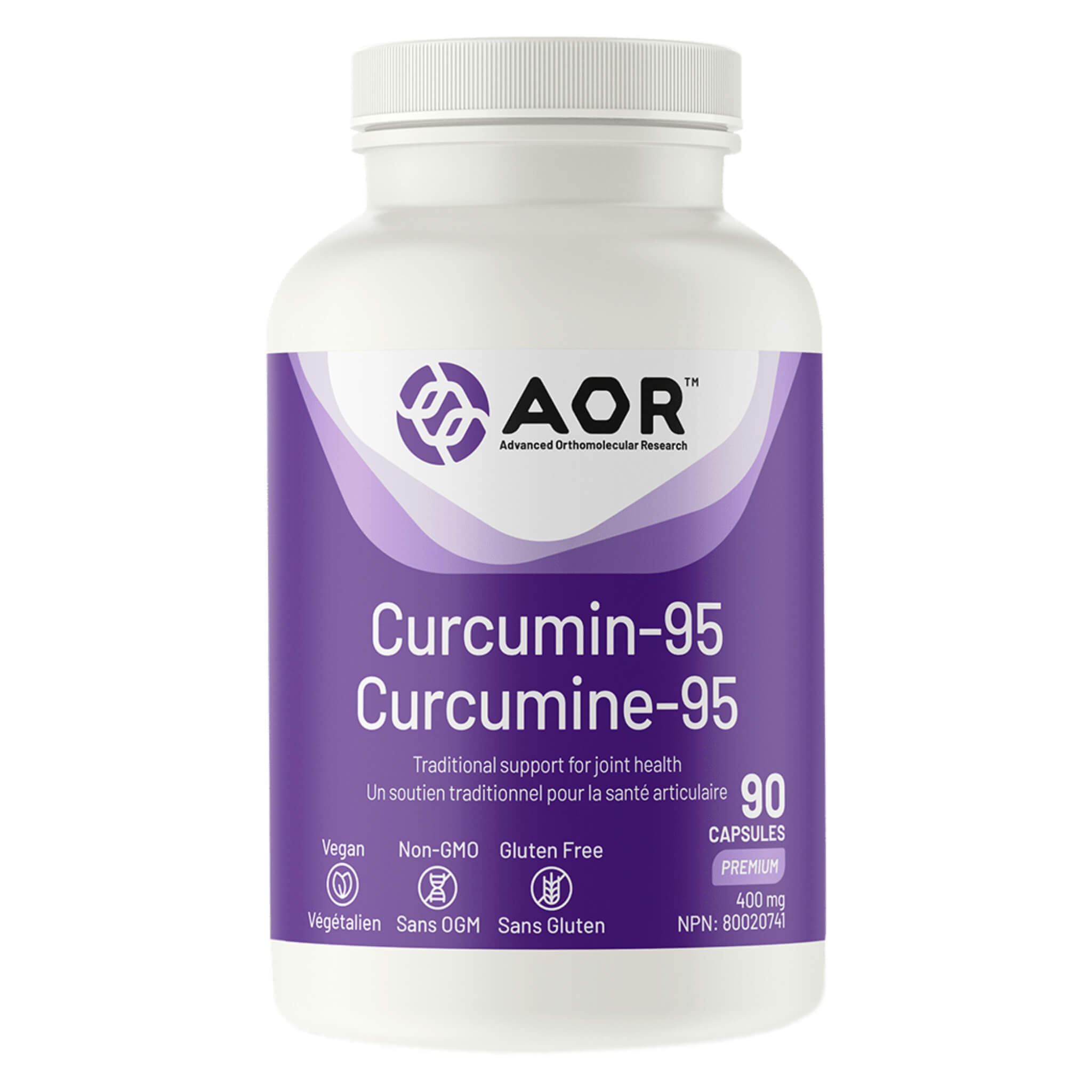 Premium 95% Curcumin Extract 400mg Capsules - Supports Joint Health & Inflammation Relief for Active Lifestyles