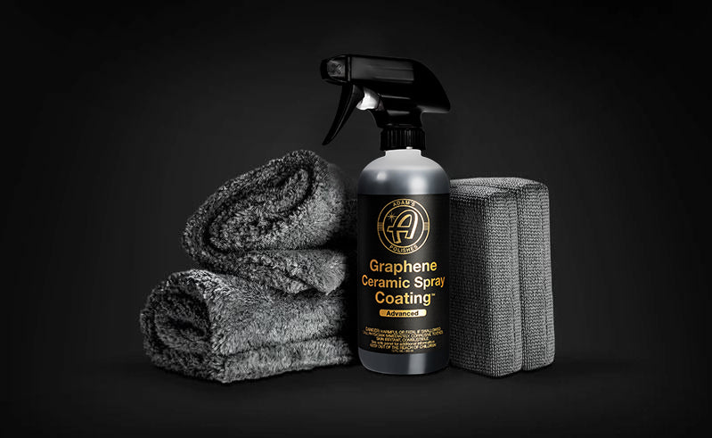 Graphene Ceramic Spray Coating Kit - Advanced Car Paint Protection & Shine | Long-Lasting Hydrophobic Coating for Cars, Trucks & Motorcycles | DIY Detailing & Professional-Grade Results