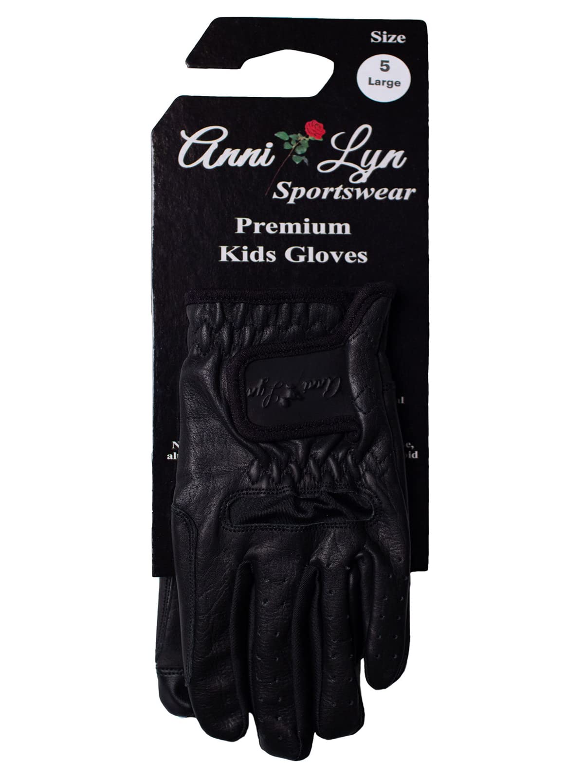 Anni Lyn Sportswear Kids' Endura Pro Show Gloves - Durable Equestrian Riding Gloves for Horseback Riding, Training & Competitions | Perfect Fit for Young Riders
