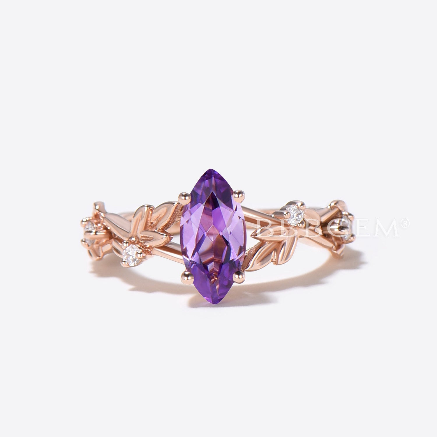 18k white gold