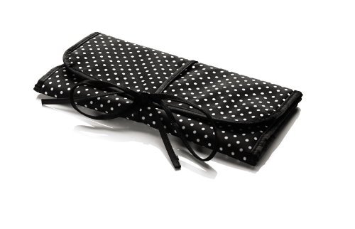 Travel Jewelry Roll Bag - Compact & Secure Jewelry Organizer for Necklaces, Rings & Earrings | Perfect for Travel, Vacation & Business Trips
