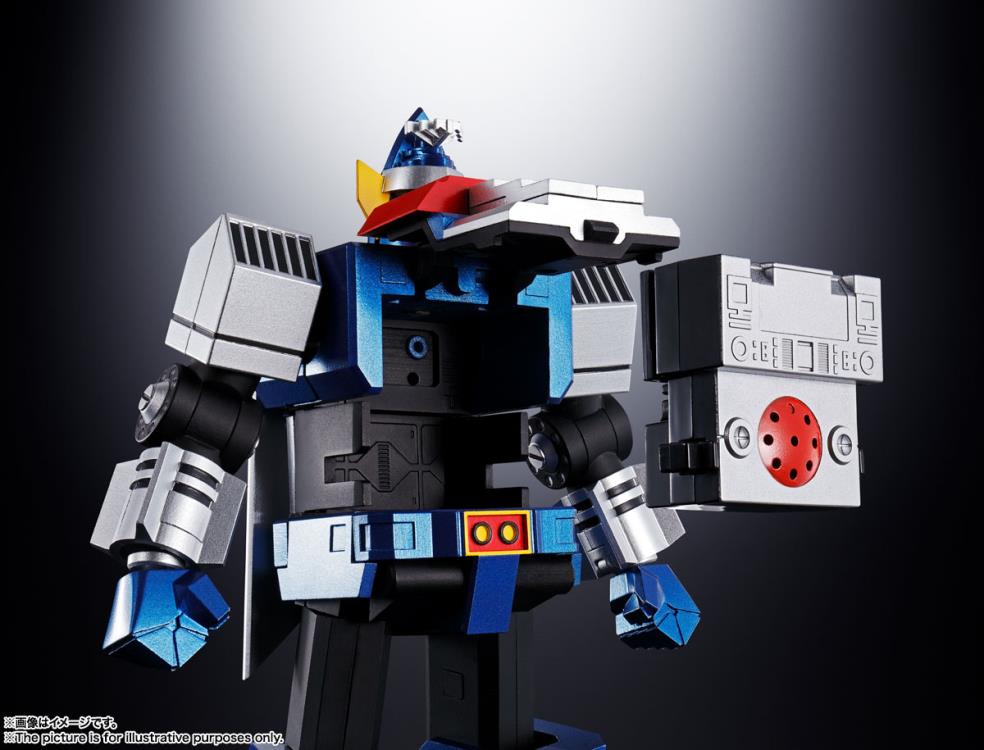 Bandai Soul of Chogokin GX-101 Daitetsujin 17 Die-Cast Metal Action Figure - Collectible Robot Toy for Anime Fans & Model Kit Enthusiasts | Perfect for Display, Gifts & Anime Collections