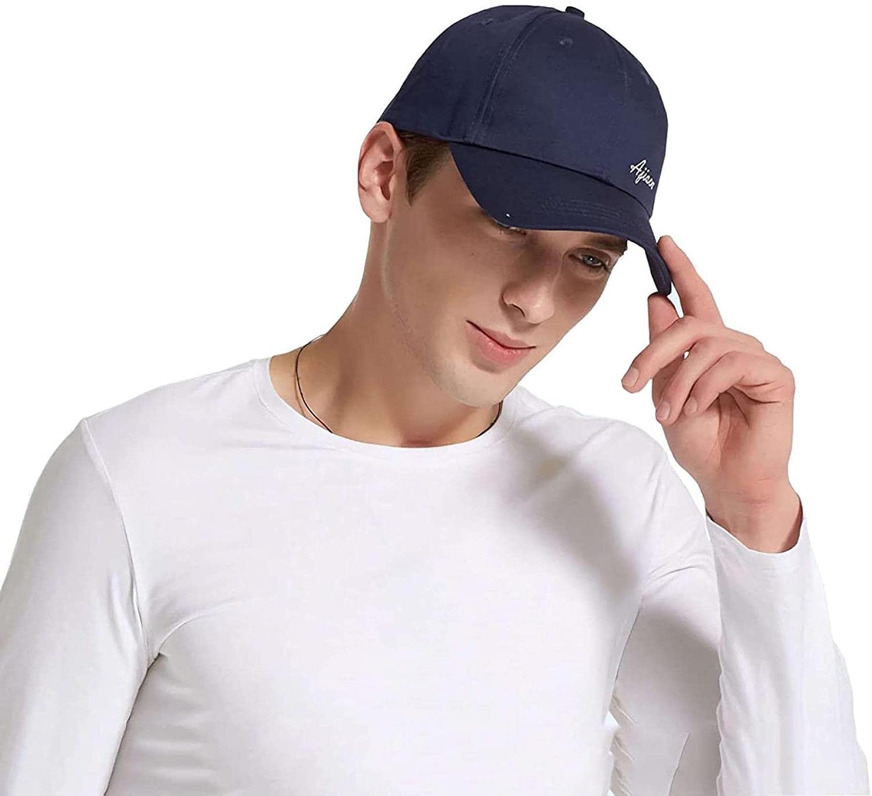 5G WiFi Shielding Cap - EMF Radiation Protection Baseball Hat for Mobile Phones & Devices - Blocks WiFi RF Signals - Navy Blue One Size - Ideal for Daily Commute, Travel & Outdoor Activities