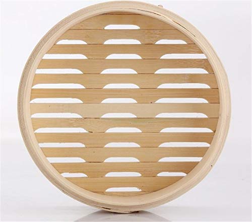 Premium Bamboo Steamer Set - 30cm for Fish, Rice, Vegetables & Snacks | Natural Cooking Basket with Lid | Healthy Asian Kitchen Cookware | Perfect for Dim Sum, Sushi & Meal Prep