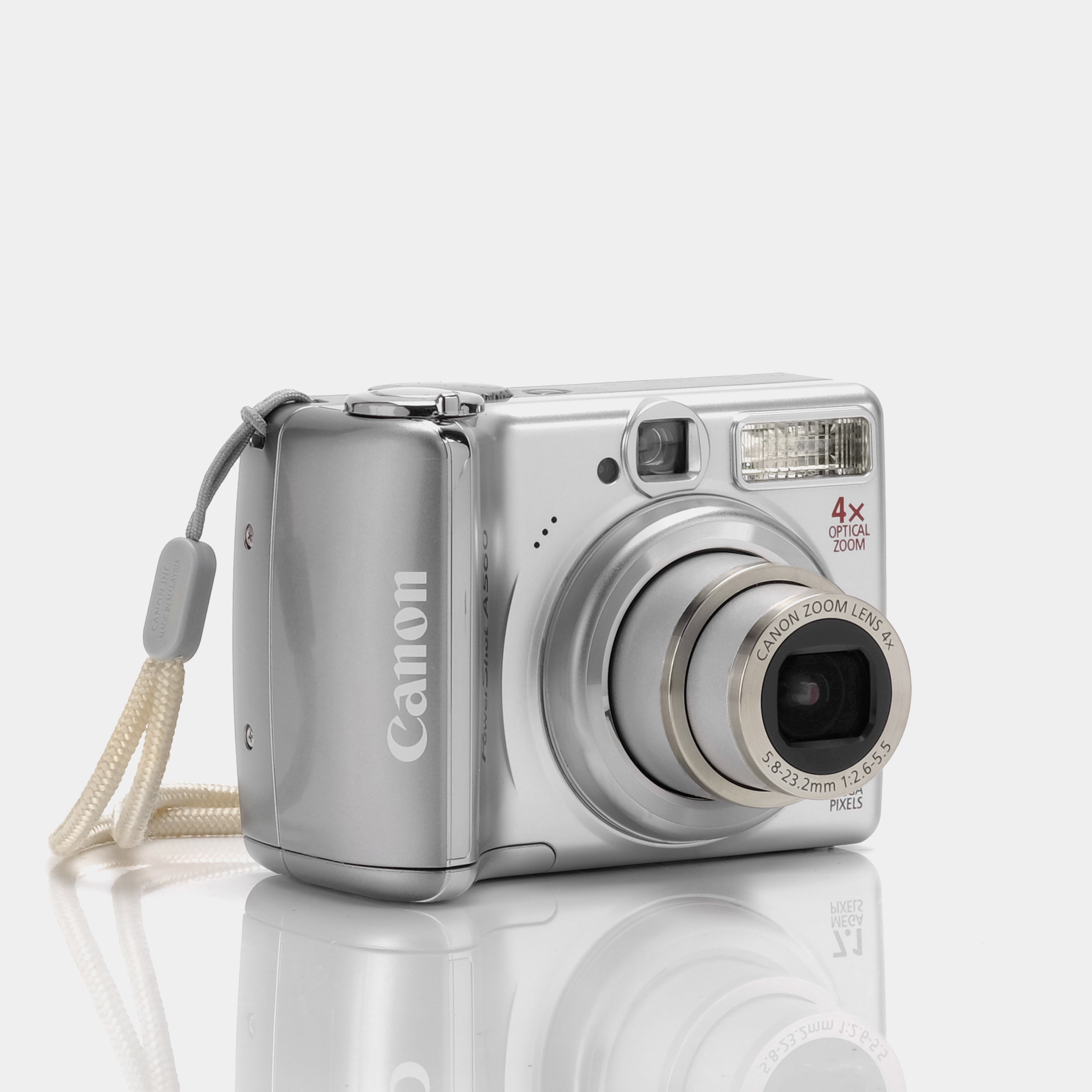 Canon PowerShot A560 Digital Camera - 7.1MP, 4x Optical Zoom, Compact Point & Shoot for Travel, Family Photos & Everyday Use