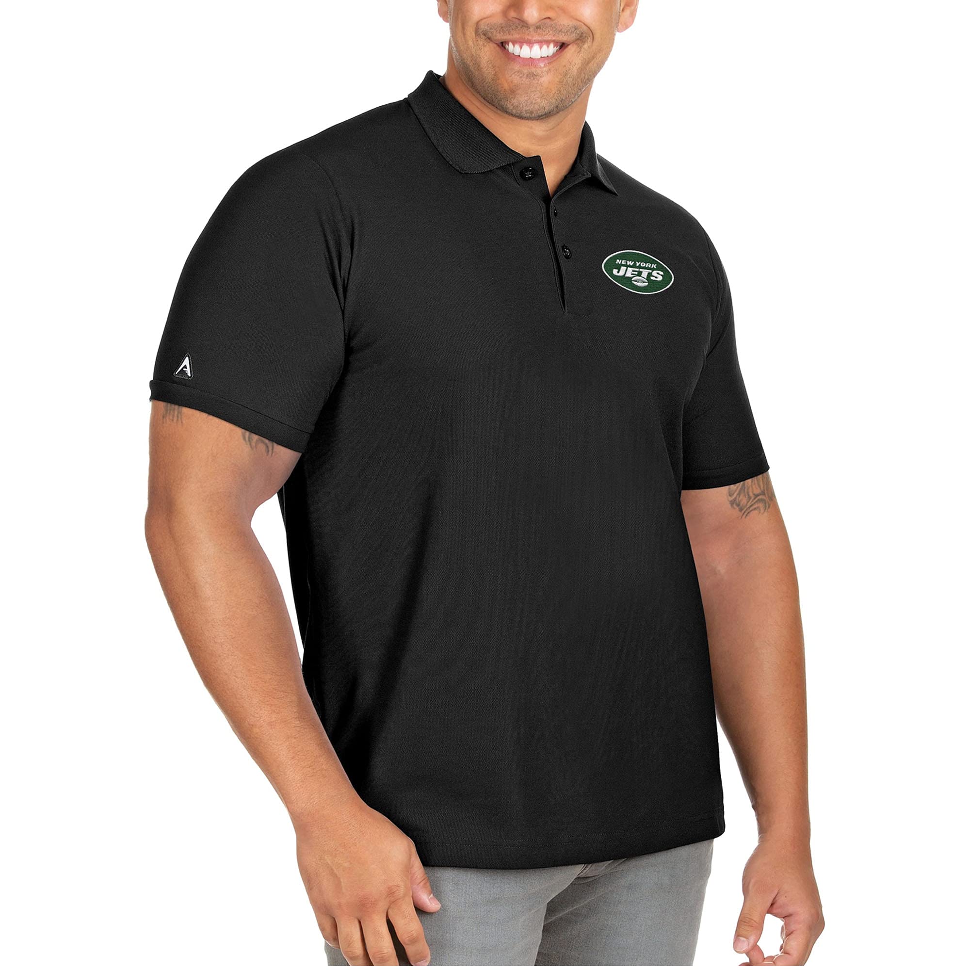 Antigua Men's Big & Tall Legacy Pique Polo Shirt - Comfortable & Durable Cotton Golf & Casual Wear for Plus Size Men