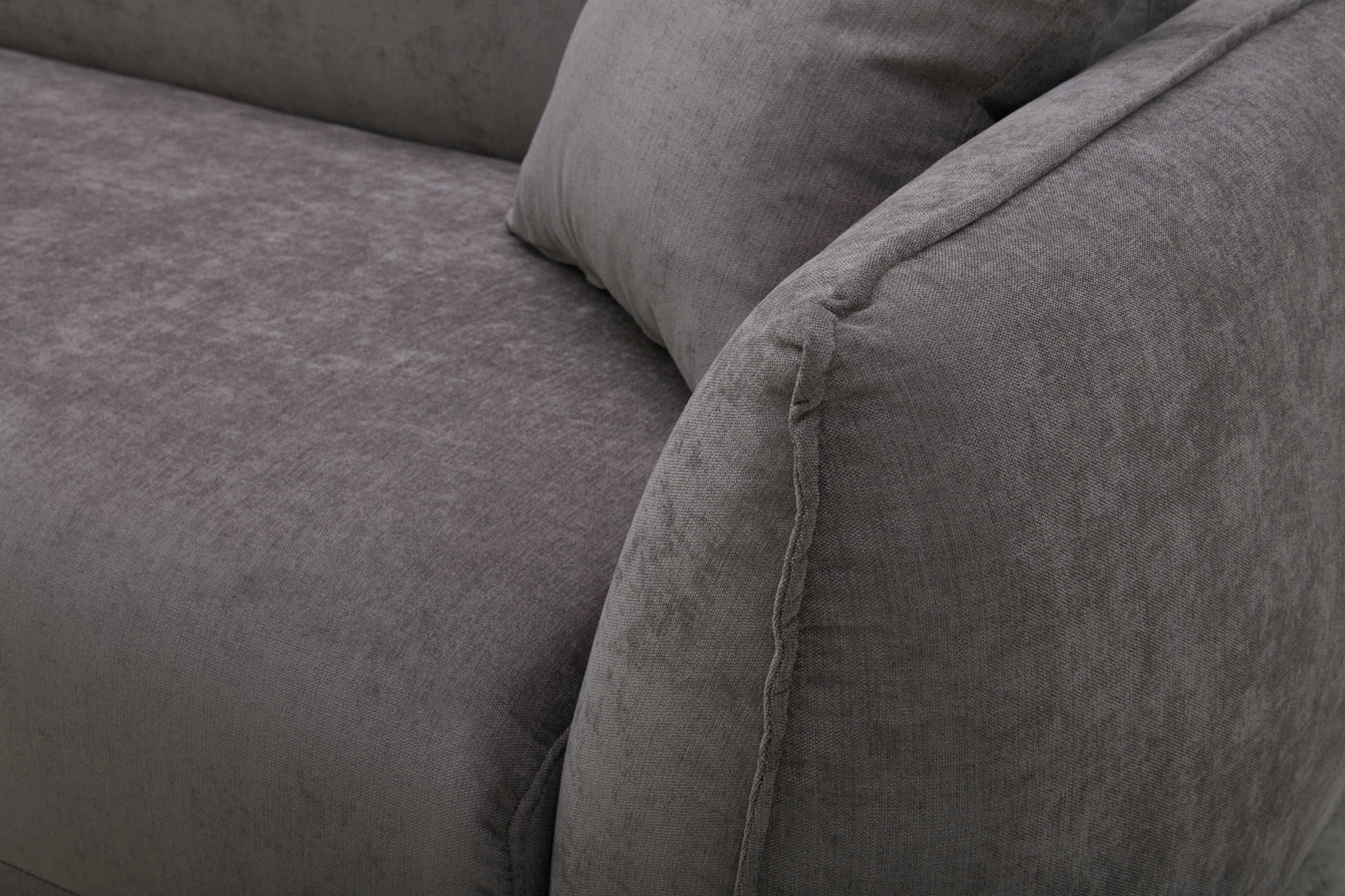 Hyam Sofa Bed - Velora Smoke Gray Convertible Sleeper for Small Spaces | Perfect for Apartments, Guest Rooms & Home Offices