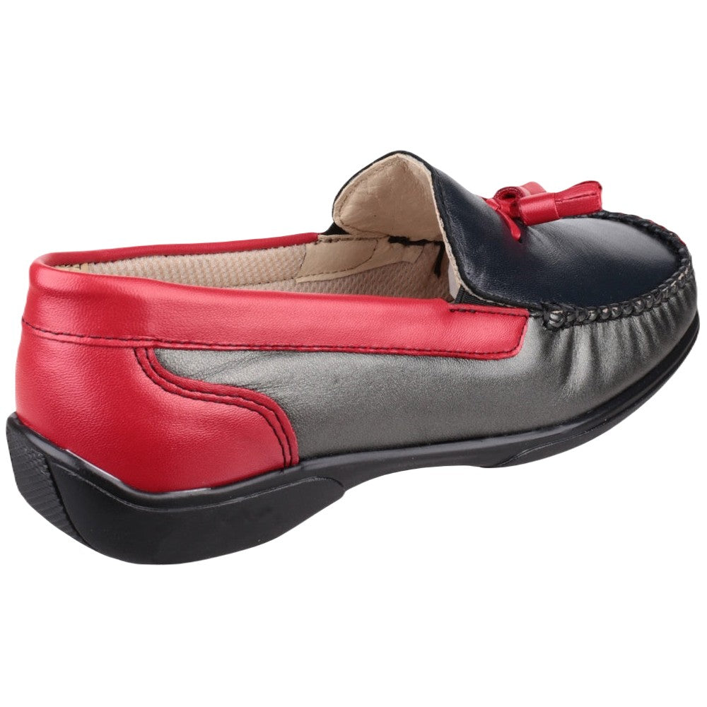 Cotswold Women's Biddlestone Loafers - Comfortable Slip-On Shoes for Work, Casual & Travel | Classic Penny Loafers for Women