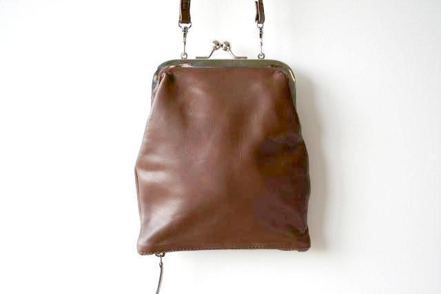 Stylish Frame & Zip Slouch Pouch in Chocolate Brown - Perfect for Travel, Gym, and Everyday Essentials Organization