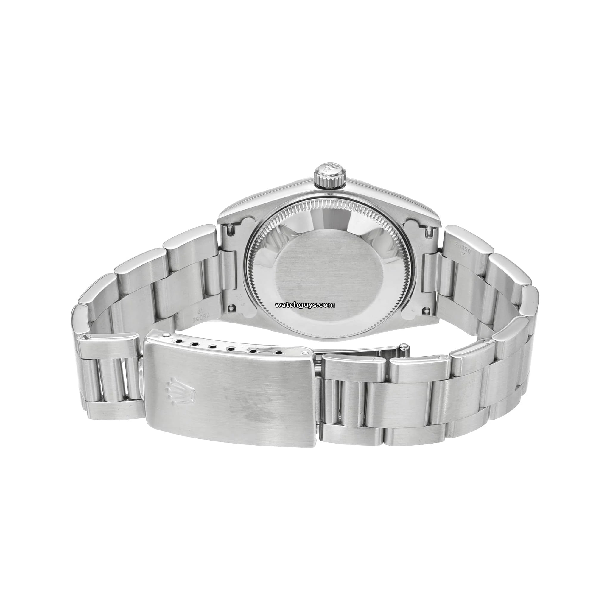Original Rolex Oyster Perpetual 77080 Silver Dial Stainless Steel Watch - Luxury Timepiece for Men, Perfect for Business, Formal Events & Collectors