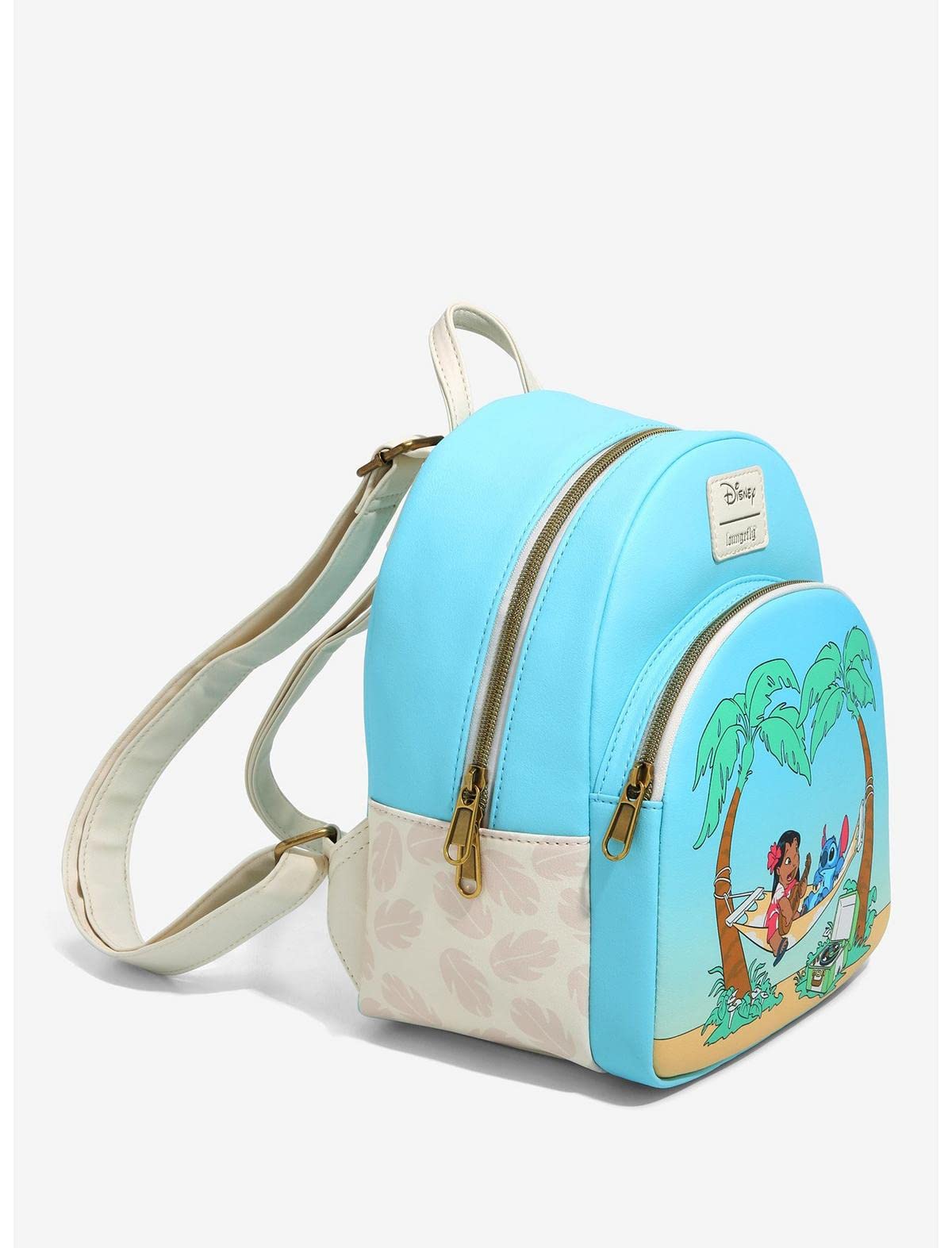 Loungefly Disney Lilo & Stitch Mini Backpack - Cute Cartoon Character Shoulder Bag for Women & Teens - Perfect for Cosplay, Theme Parks & Disney Vacations