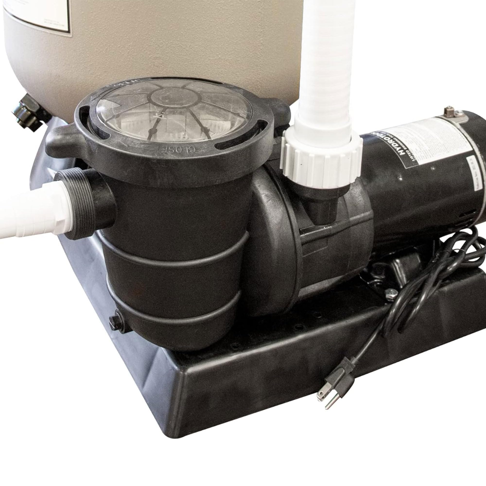 SWIMLINE HYDROTOOLS 1.5 HP Above-Ground Pool Pump with Hydro-Flo Technology | 5940 GPH Flow Rate | Horizontal Motor | Perfect for Backyard Swimming Pools & Water Circulation