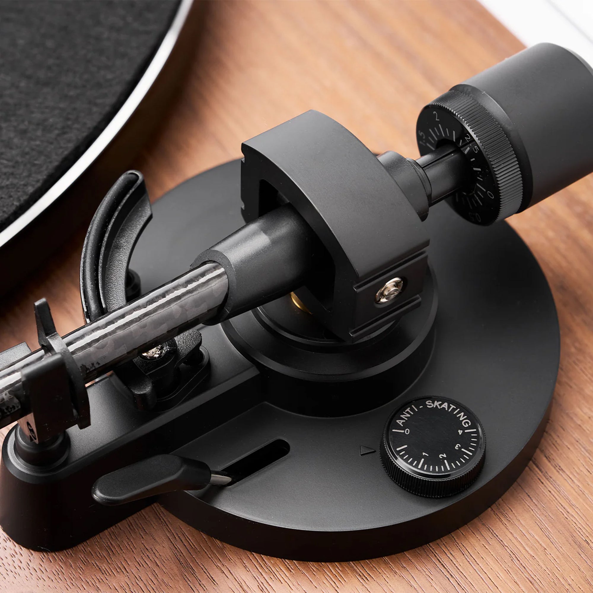 Argon TT 3 Plus Professional Vinyl Record Player - High-Fidelity Turntable with Bluetooth & USB | Perfect for Home Audio, DJing & Vinyl Collection (Black)