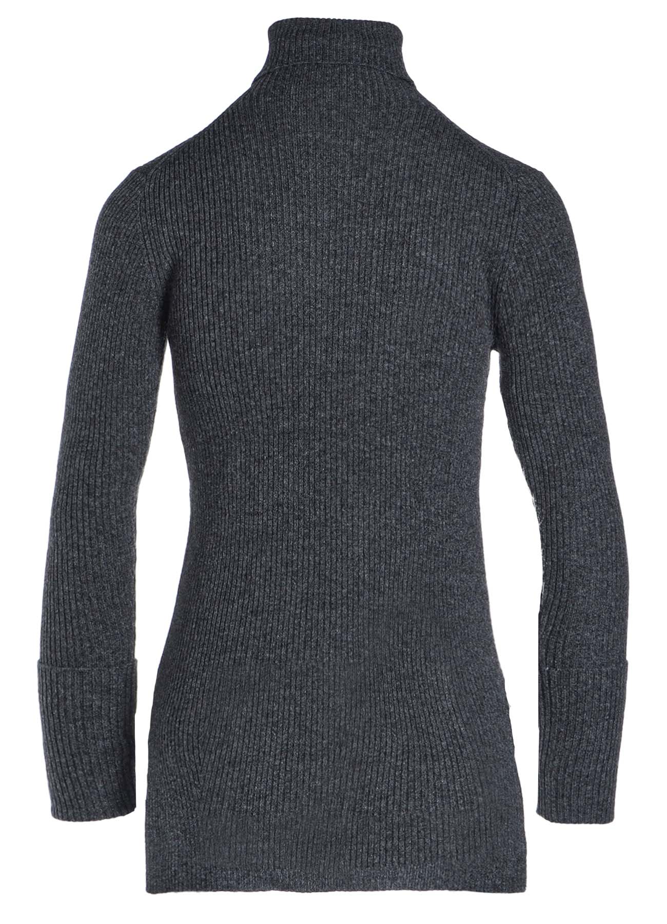 12G1P 2X2 Ribbed Turtle Neck Sweater for Women - Soft Knit Winter Pullover, Cozy Casual Tops - Perfect for Office Wear, Date Night & Holiday Outfits