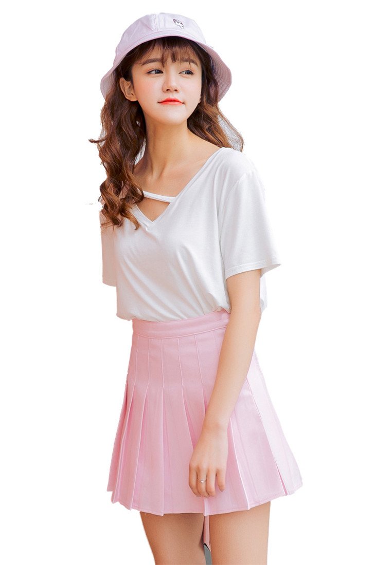 Girl's Pleated School Dress for Teens - Tennis & Scooter Skirt