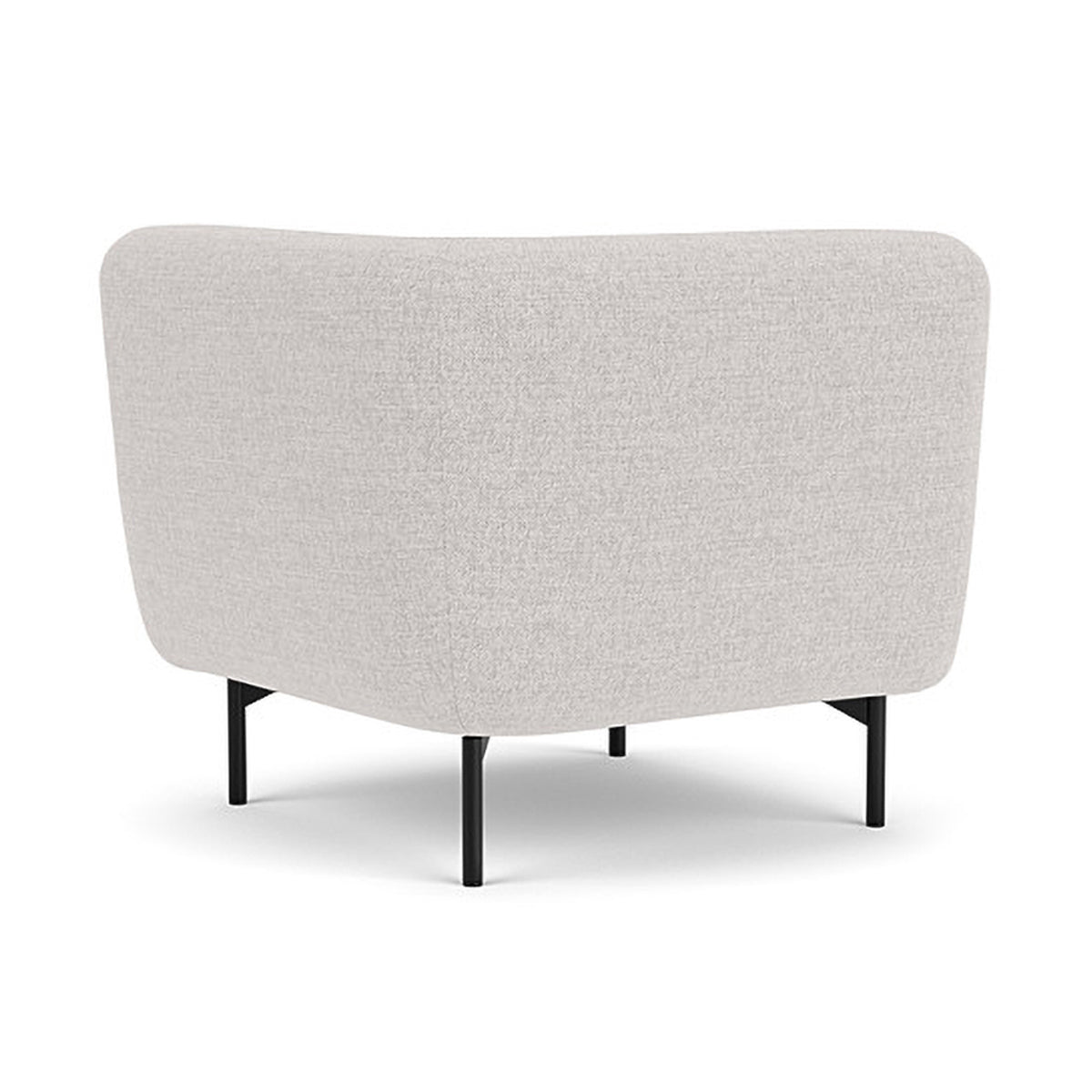 Alfred Fabric Modular Sofa - Left 1 Seater Sectional Couch for Living Room, Lounge & Small Spaces | Modern Comfortable Furniture for Apartments & Home Decor