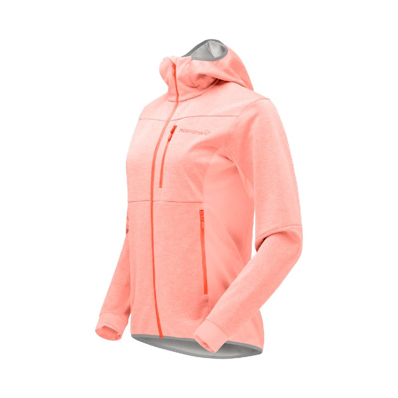 Norrona Falketind Warm2 Octa Hood Jacket for Women - Lightweight Insulated Winter Jacket for Hiking, Skiing & Outdoor Adventures
