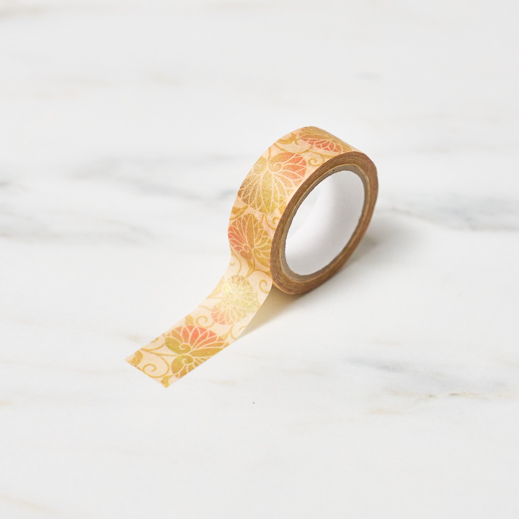 Premium Kimono Beauty Series 1 Foil Masking Tape - Japanese Kamiiso Washi Tape for Scrapbooking, Journaling & DIY Crafts - Perfect for Gift Wrapping, Card Making & Home Decor