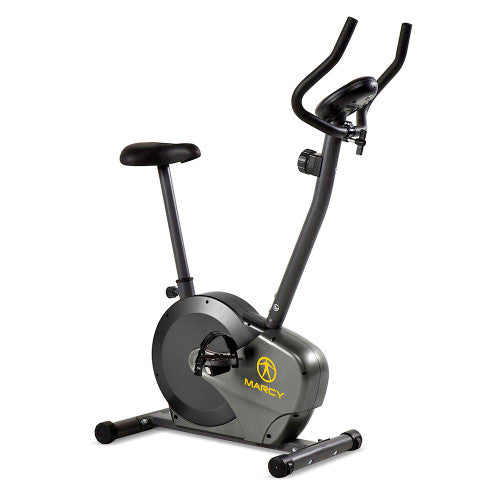 Marcy NS 714U Upright Magnetic Exercise Bike for Home Workouts - Perfect for Cardio Training & Indoor Cycling Fitness