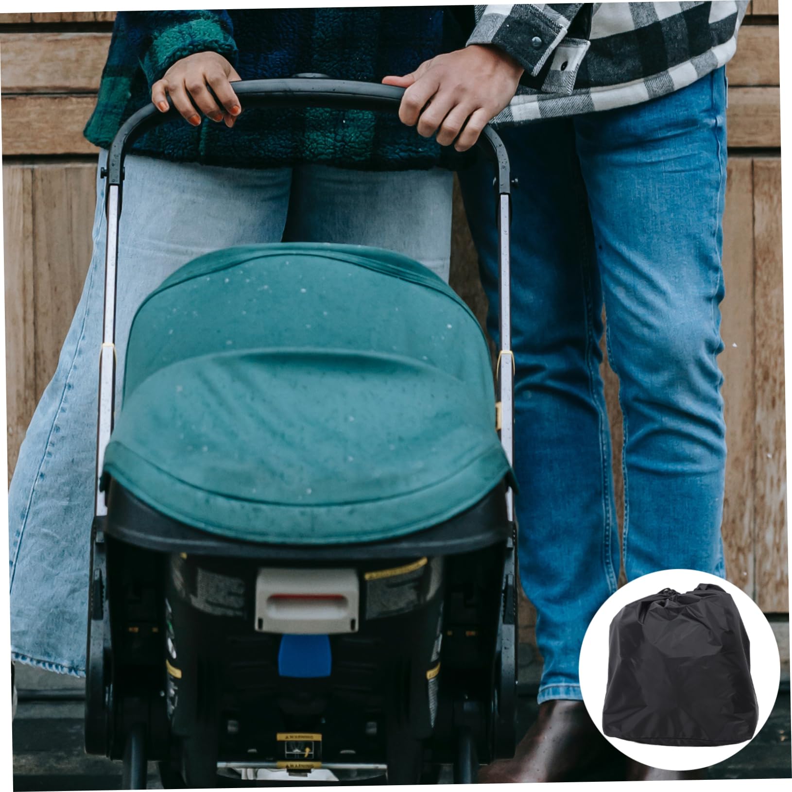Toddmomy 4-Piece Stroller Travel Bag Set - Large Capacity Car Seat Cover for Airplane, Baby Stroller & Parent Travel - Perfect for Family Vacations, Road Trips & Air Travel with Kids