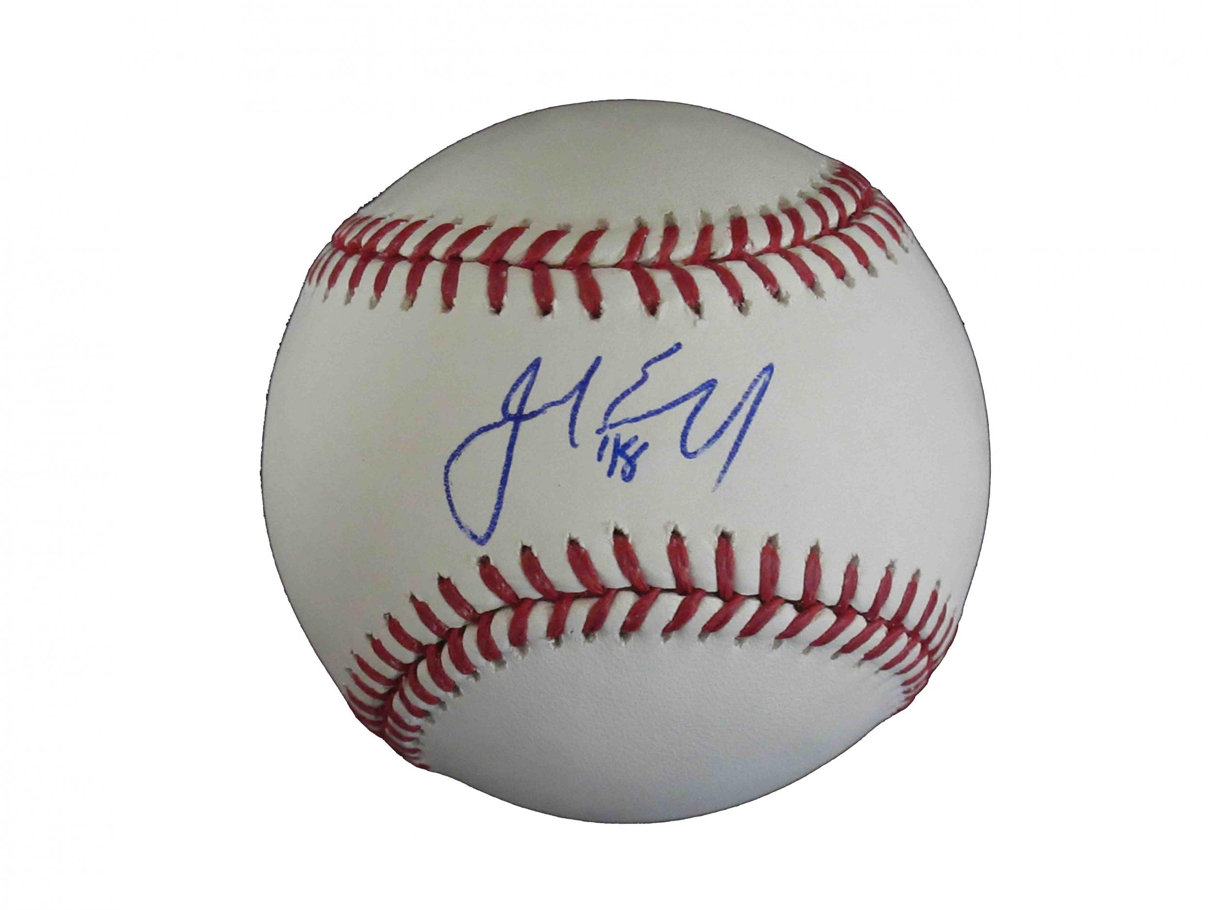 Jerad Eickhoff Autographed MLB Baseball - Official Signed Collectible Baseball for Fans - Perfect for Sports Memorabilia Collections and Gift Giving
