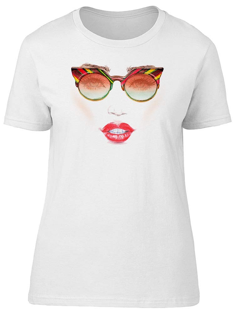 Trendy Unisex Funny Sunglasses Face Graphic T-Shirt for Men & Women - Perfect for Casual Wear, Parties, and Gifts