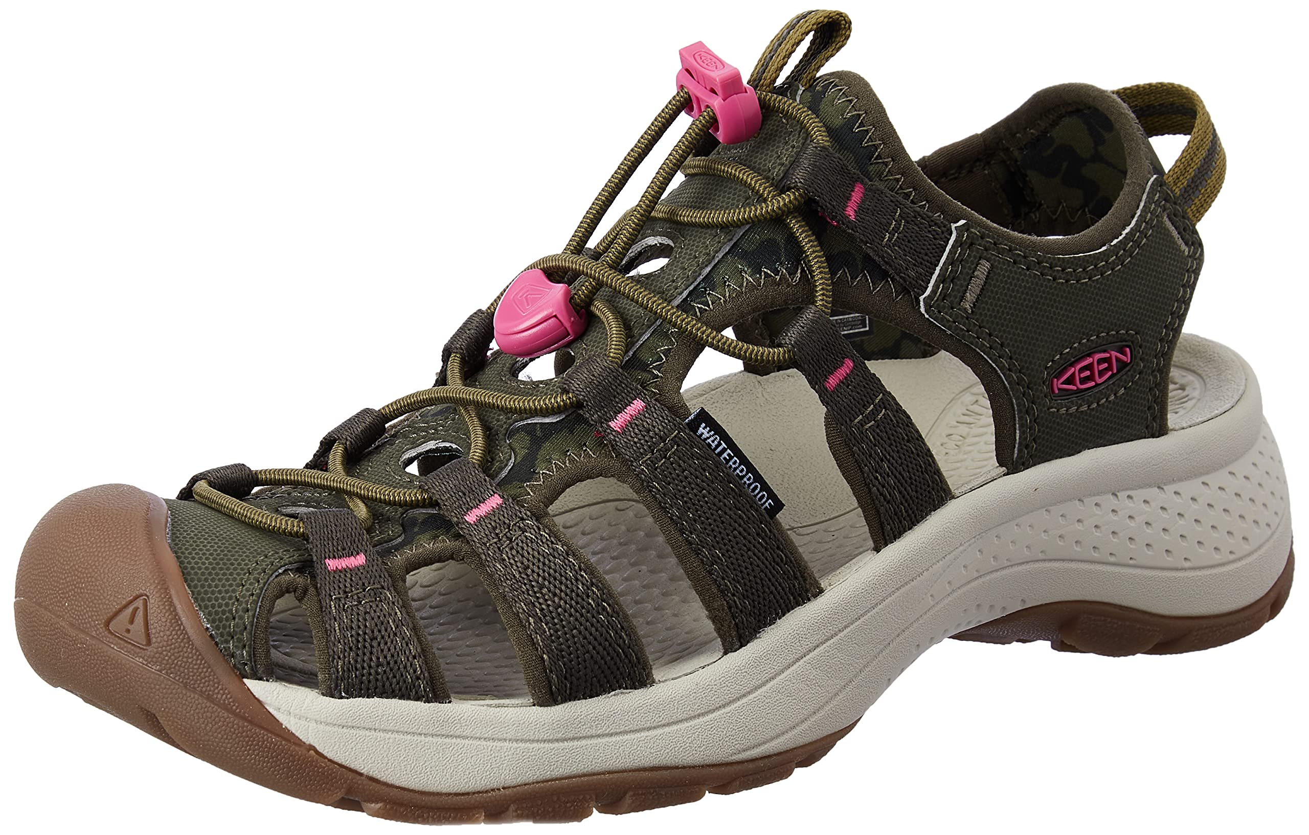 KEEN Women's Astoria West Closed Toe Sandals - Comfortable Walking Shoes for Travel, Beach & Outdoor Adventures | Water-Resistant & Supportive Footwear