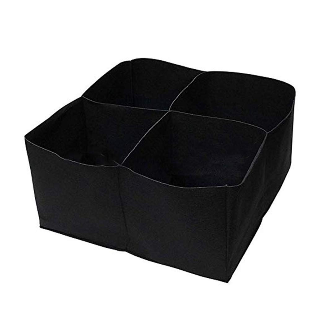 Breathable Fabric Raised Garden Bed - Rectangle Planting Bag for Vegetables, Herbs & Flowers | Durable, Eco-Friendly Container for Patio, Lawn & Backyard Gardening | Perfect for Growing Watercress, Lettuce & Small Plants