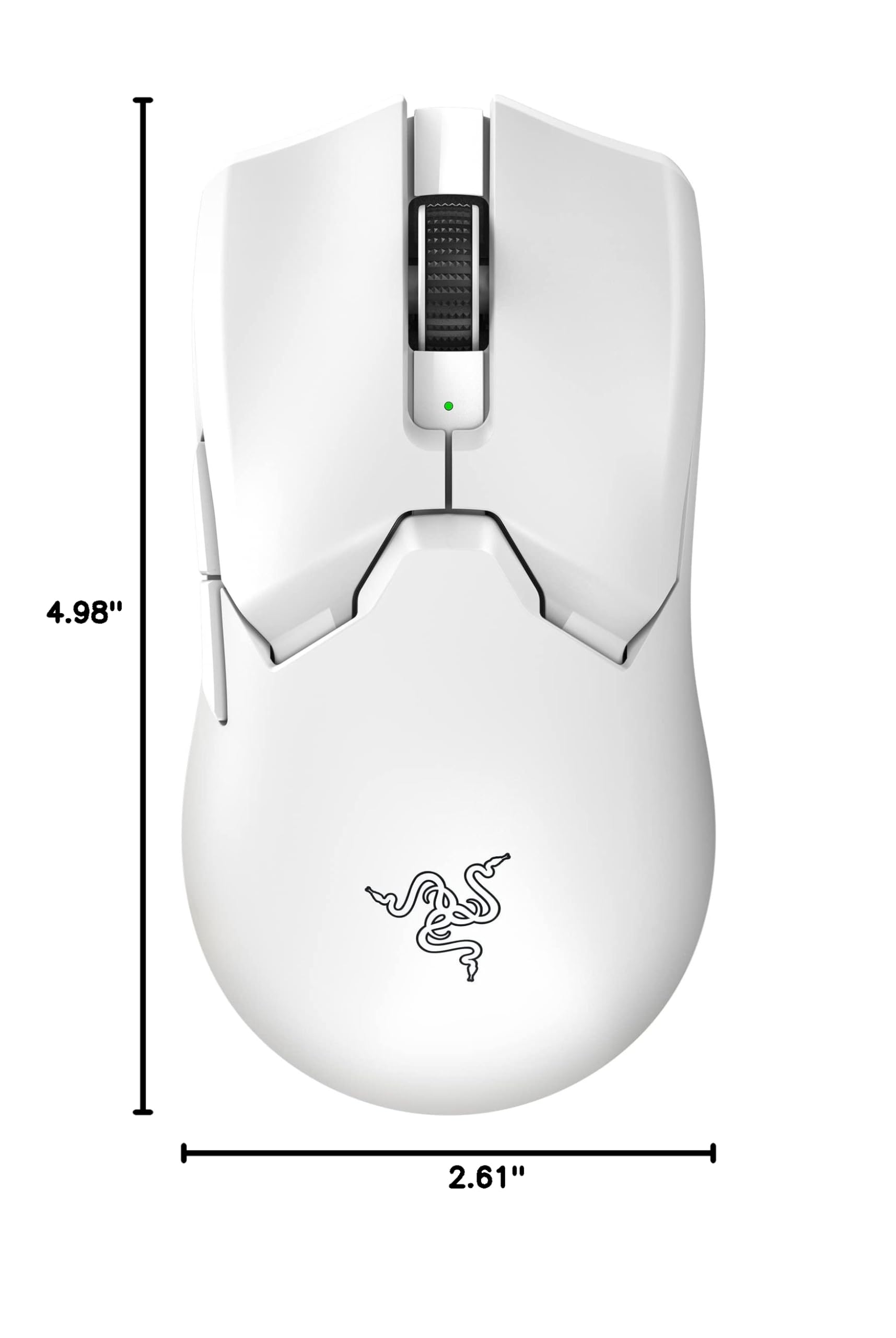 Razer Viper V2 Pro Hyperspeed Wireless Gaming Mouse - White (Renewed) | Lightweight Esports Mouse with 30K DPI Optical Sensor | Perfect for FPS, MOBA & PC Gaming
