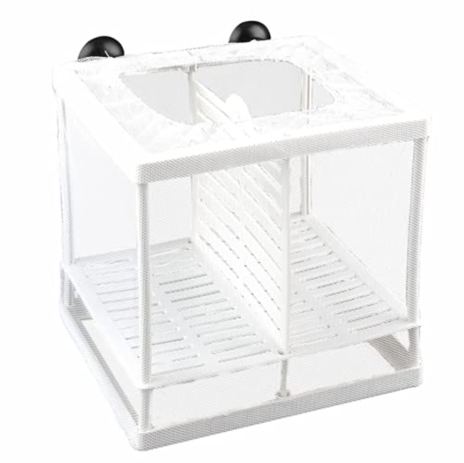 Aquarium Fish Breeder Box - 16x14x15cm Fish Nursery, Hatchery & Isolation Tank for Spawning, Hatching & Juvenile Fish | Perfect for Freshwater & Saltwater Tanks, Safe Breeding Environment