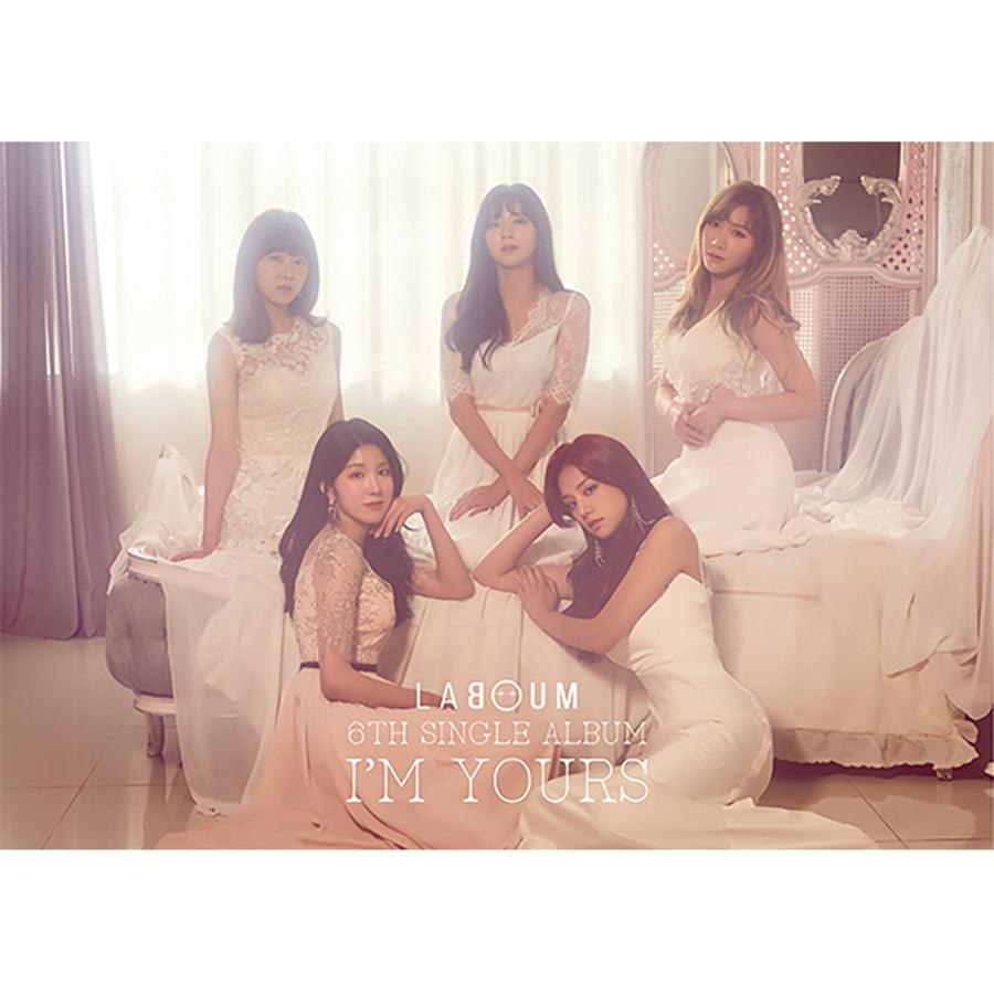 LABOUM 6TH SINGLE 'I'M YOURS' K-Pop Album with Poster - Perfect for K-Pop Fans, Music Collectors and Gift Giving