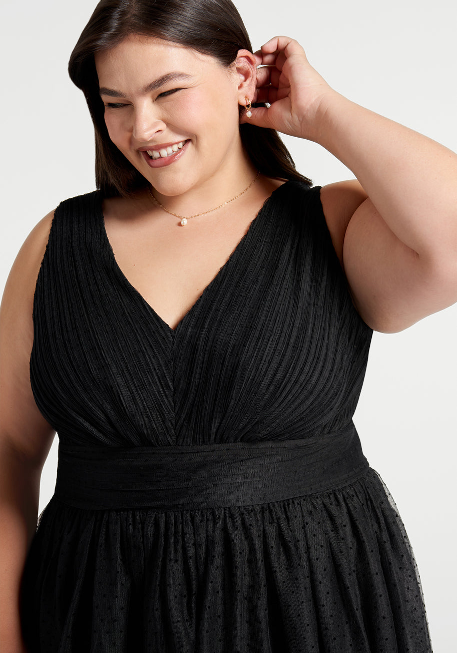 Romantic Memories Fit and Flare Dress - Elegant A-Line Party Gown for Weddings, Dates & Special Occasions