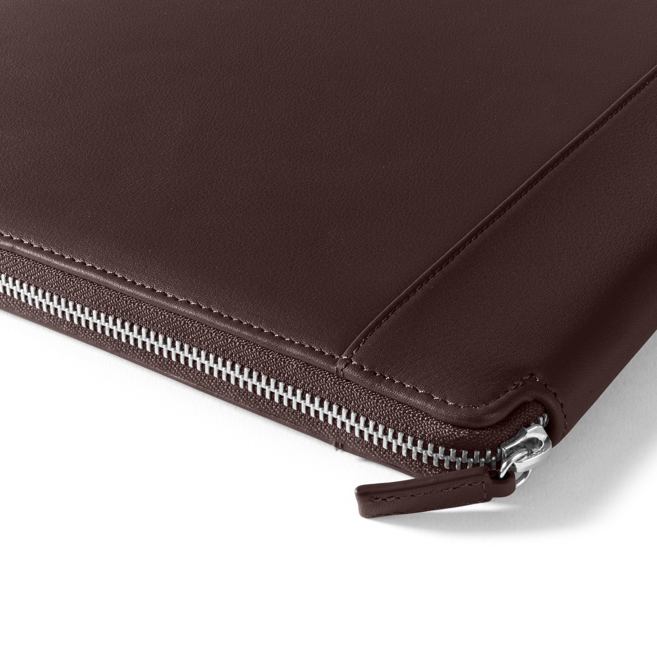 Premium Brown Leather iPad Portfolio Case - Slim & Protective Cover for iPad Pro/Air/Mini - Perfect for Work, Travel & School