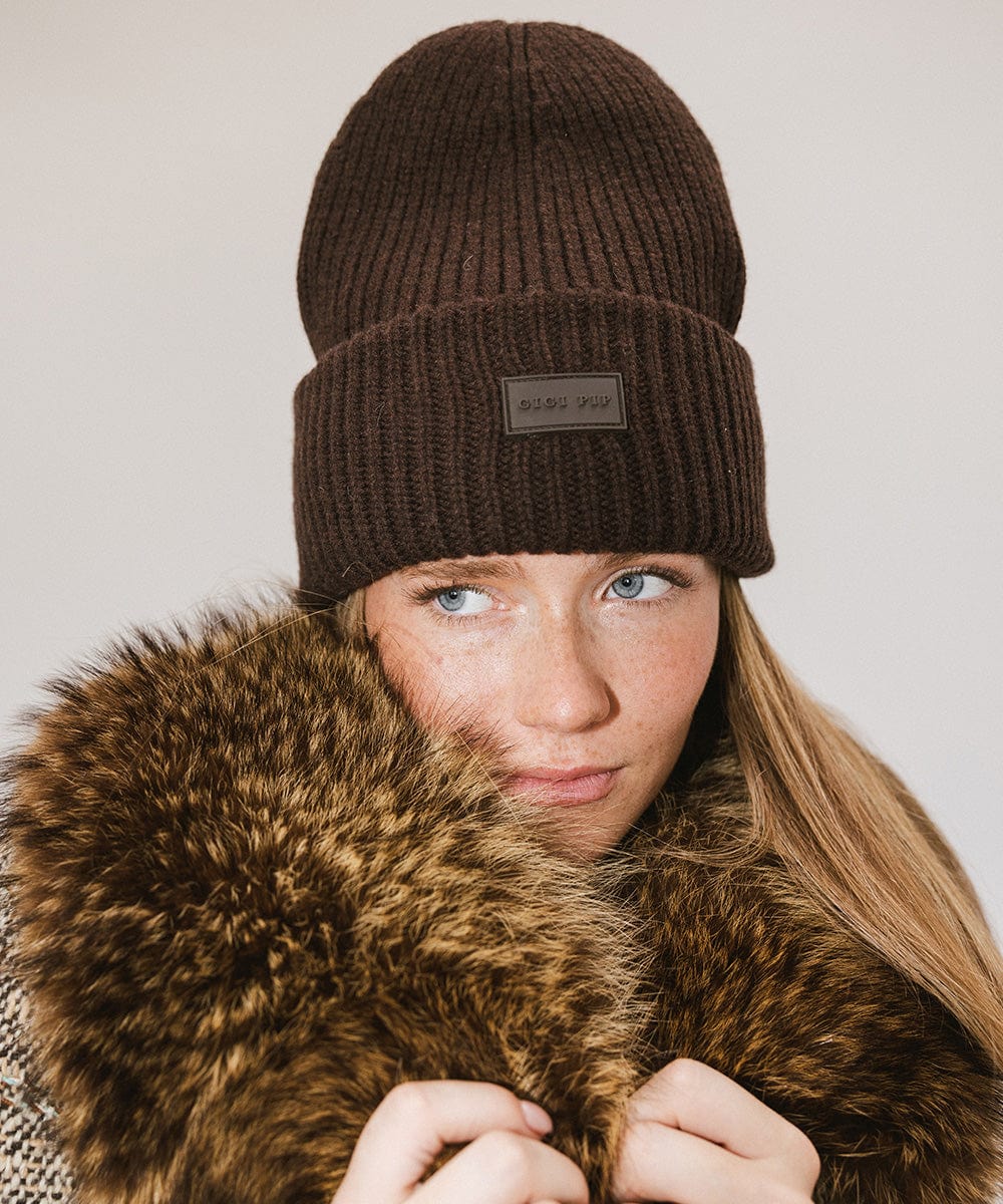Gigi Merino Wool Beanie Hat for Women - Soft & Warm Winter Knit Cap - Perfect for Skiing, Hiking & Outdoor Activities