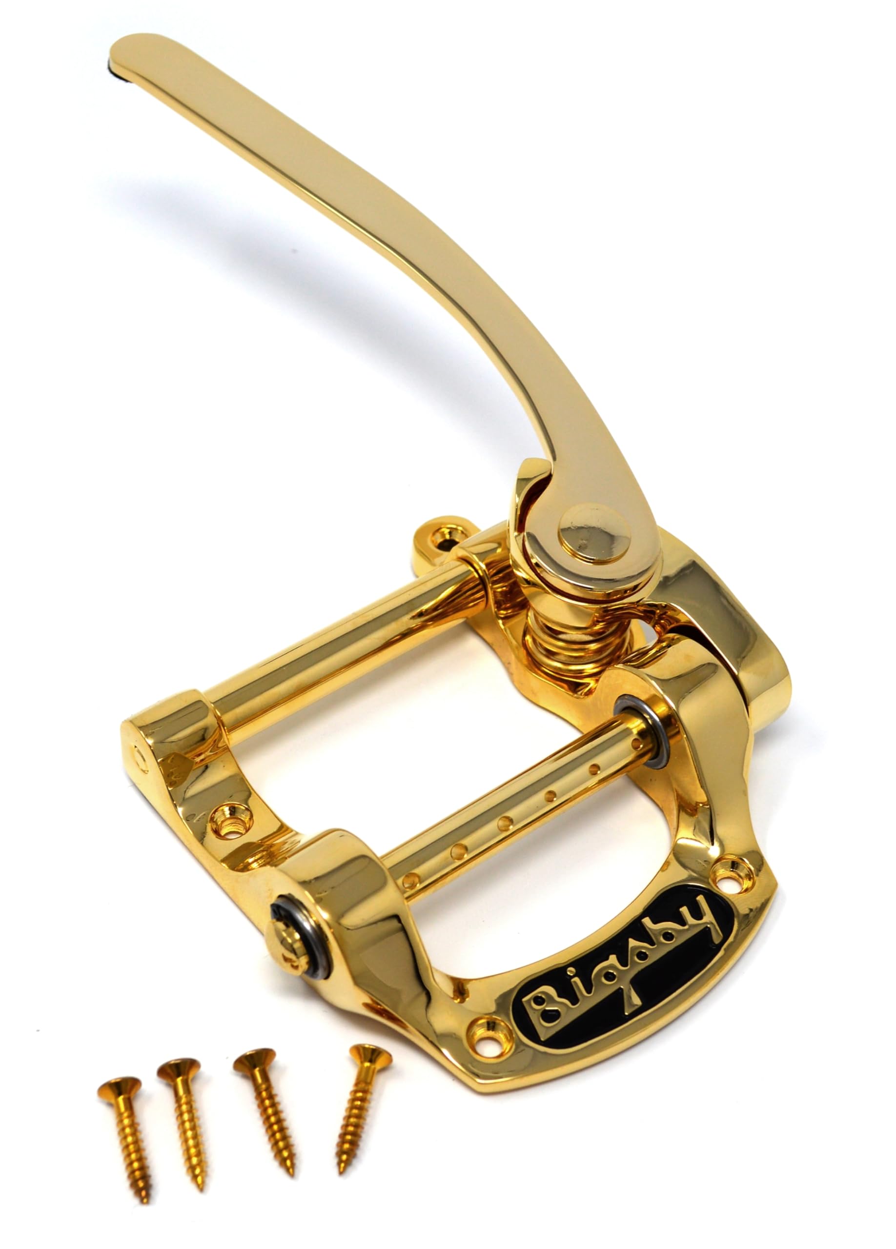 Bigsby® B5 Vibrato Tailpiece - Gold String-Thru Guitar Bridge for Smooth Vibrato Effects | Perfect for Rock, Blues & Jazz Performances