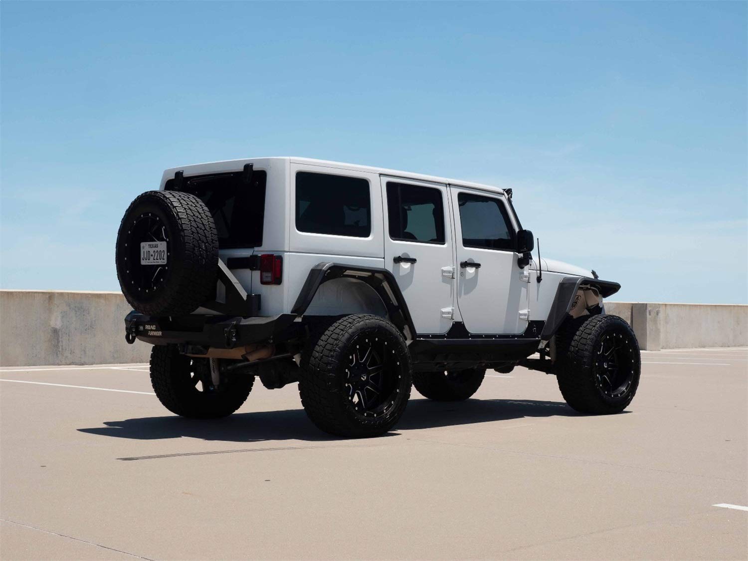 Road Armor RDA507AFF0B Front Fender Flares for Jeep Wrangler JL & JK - Heavy Duty Off-Road Protection & Stylish Upgrade for Adventure & Daily Driving