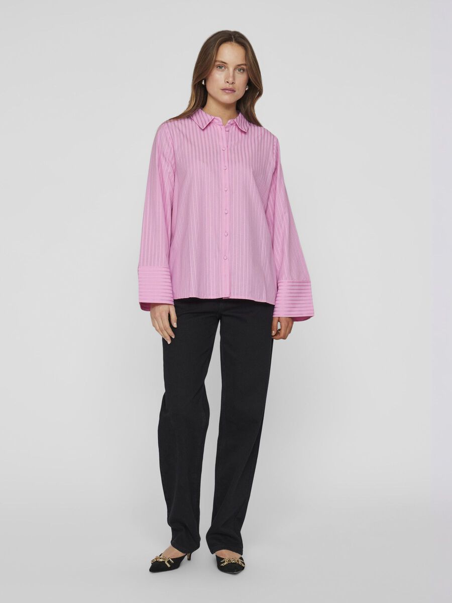 Elma Striped Shirt for Women - Casual Cotton T-Shirt with Bonbon Color Stripes | Perfect for Everyday Wear, Weekend Outfits & Summer Fashion