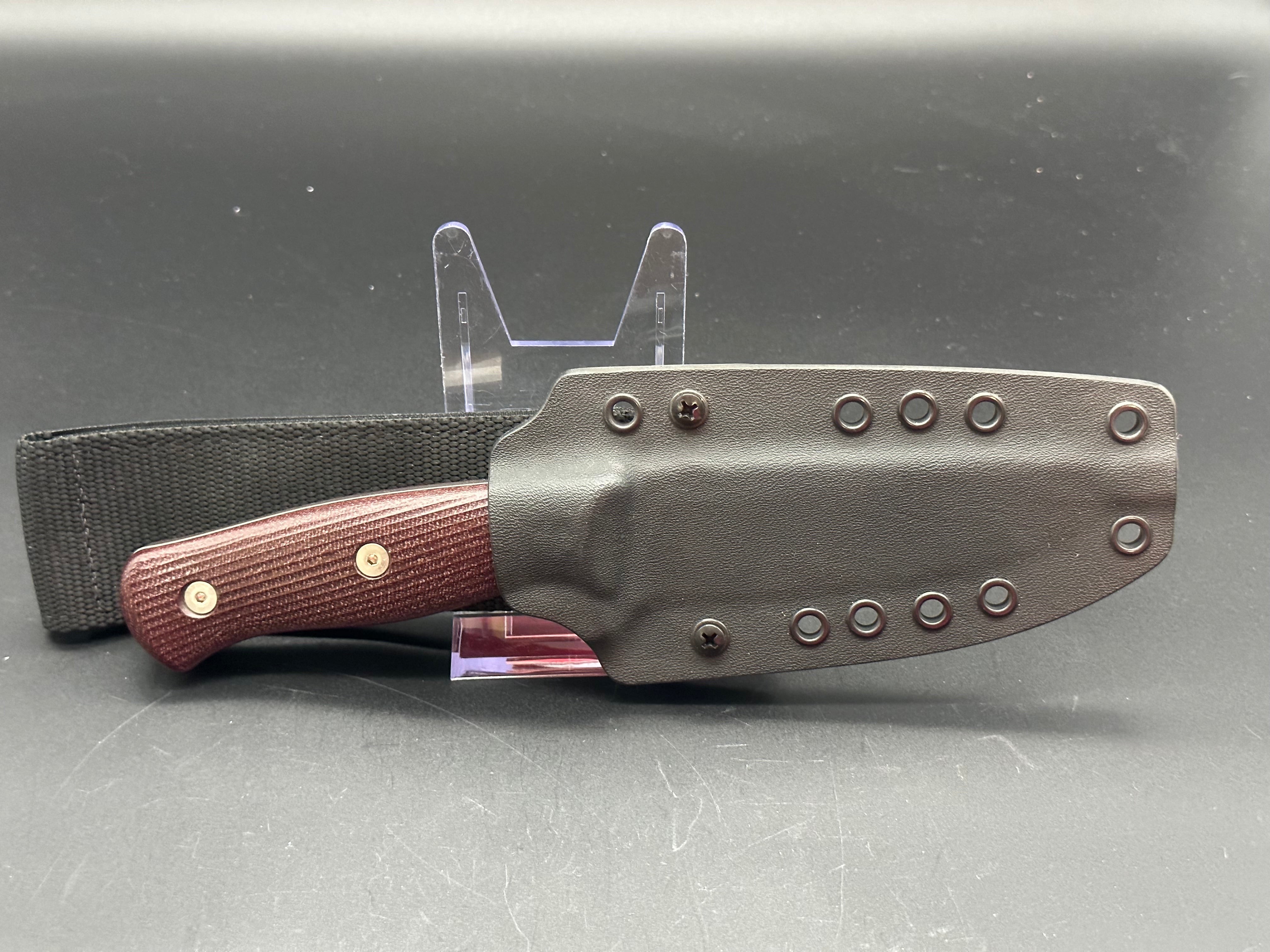 Carothers Utility Field Knife FK2 - High Performance Outdoor Survival Knife for Camping, Hunting & Bushcraft | Durable Fixed Blade Tactical Knife with Sheath