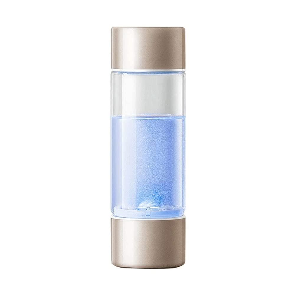 XBWZBXN 360ML Portable Hydrogen Rich Water Ionizer Cup - Alkaline Water Generator with Fast 3-Minute Mode, Rechargeable Battery, No Ozone & Chlorine Residue - Perfect for Travel, Gym, Office & Home Hydration