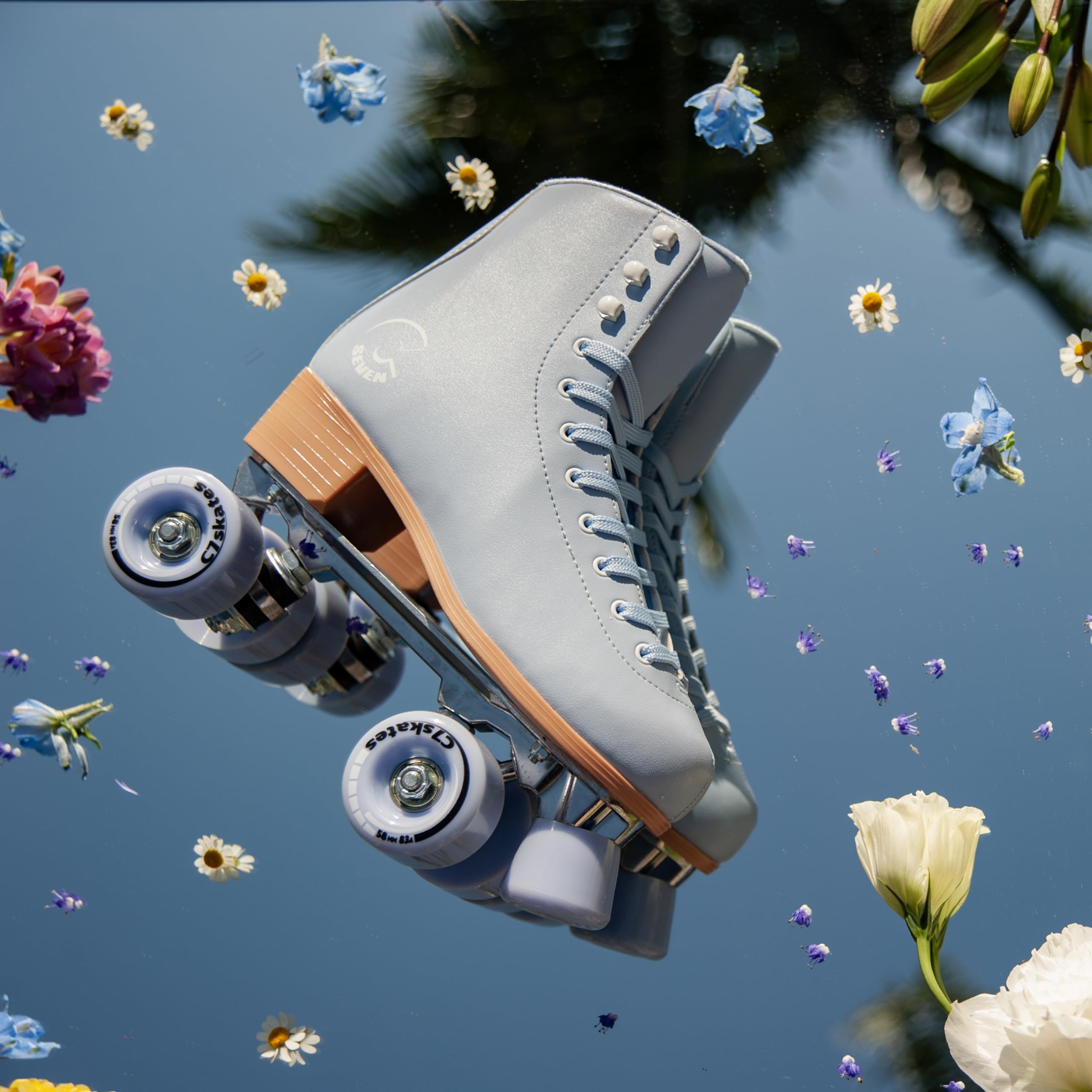 C7 Skates for Girls & Adults - Cute Roller Skates for Outdoor Fun