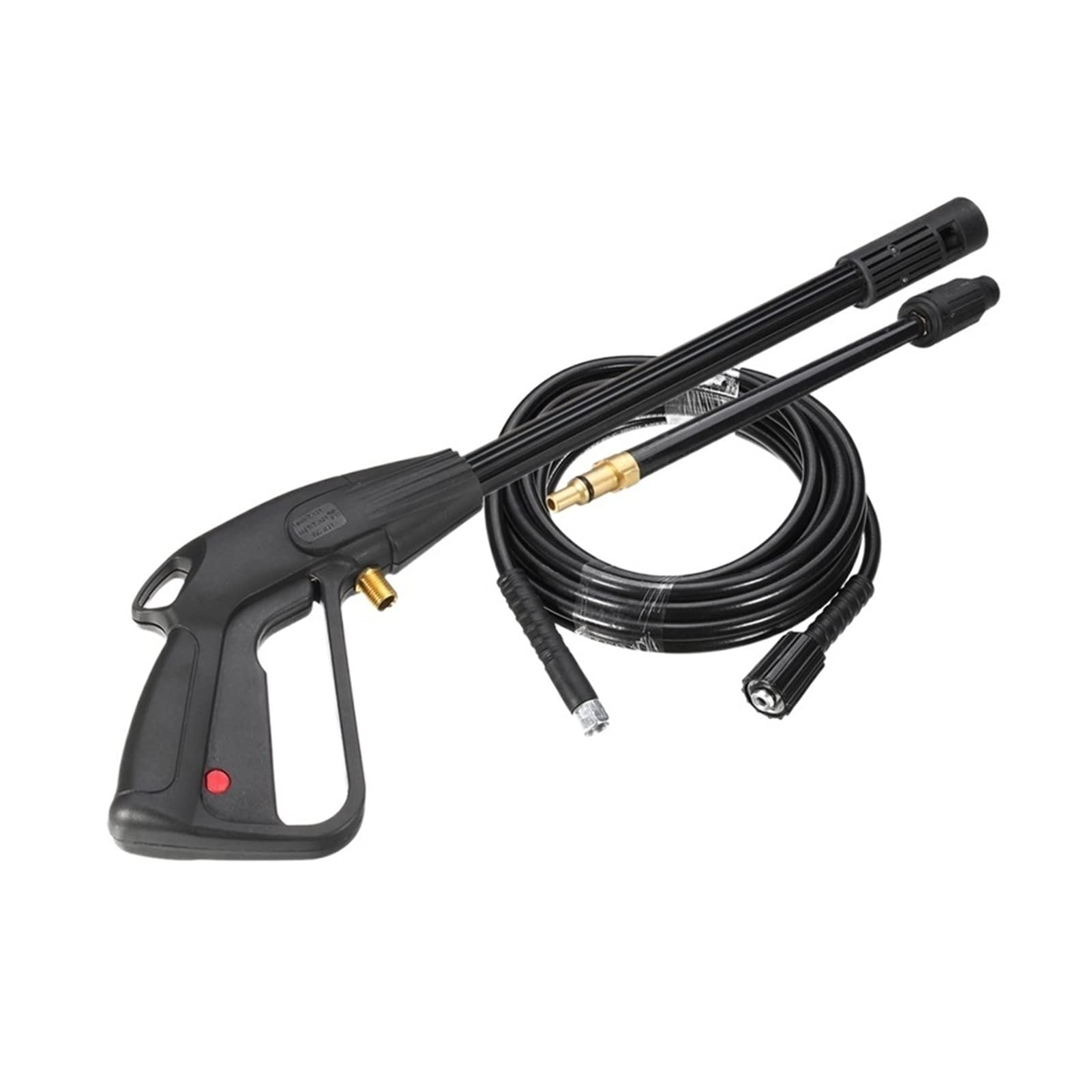 YKLL High Pressure Car Washer Spray - 3200PSI M22 Power Washer with 8M Hose for Car Washing, Lawn & Garden Cleaning, Driveway Pressure Washing (Black) - Perfect for Home, Garage & Outdoor Cleaning Tasks