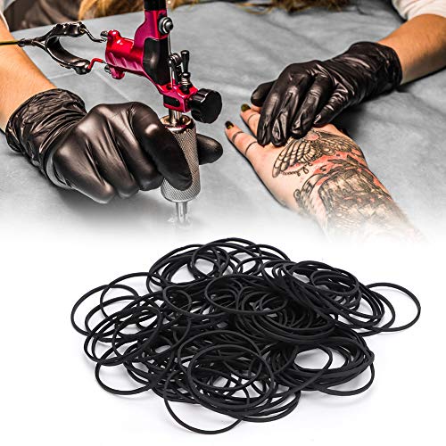 Professional Tattoo Machine Rubber Bands - Shockproof Tattoo Bands for Tattoo Gun Parts - Perfect for Tattoo Artists & Beginners - Ideal for Smooth Tattooing & Machine Maintenance