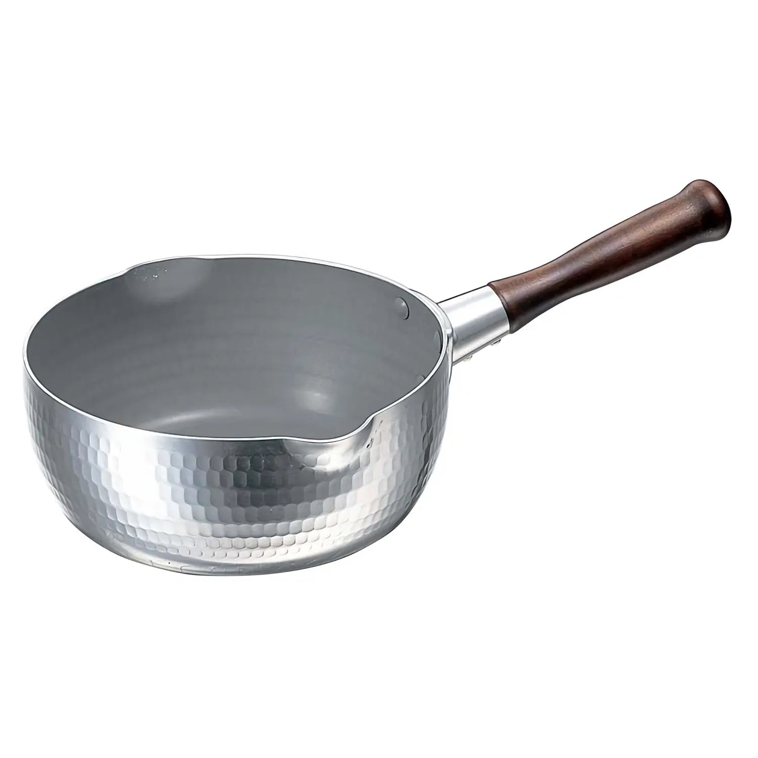 Premium EBM Aluminum Yukihira Saucepan - 1.5QT Japanese Style Cooking Pot with Lid - Perfect for Sauces, Stews & Home Cooking | Induction Compatible & Even Heat Distribution