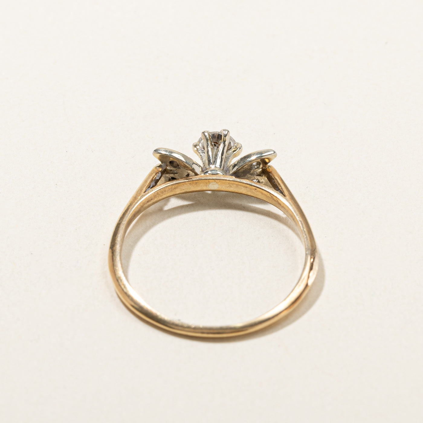 0.32ctw High Set Diamond Ring for Women - Size 9 | Elegant Solitaire Engagement & Wedding Band | Perfect for Proposals, Anniversaries & Special Occasions