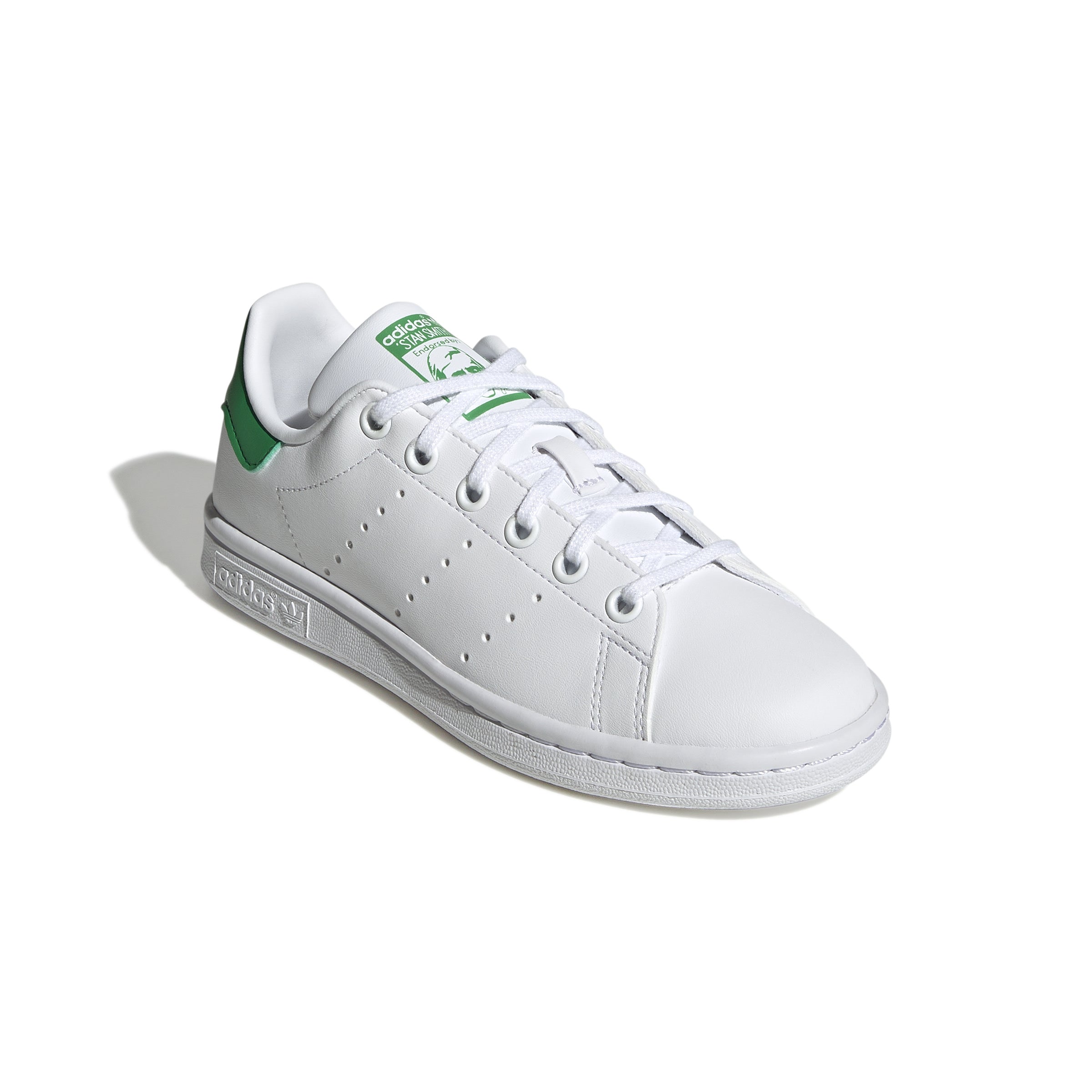 Kids Stan Smith Sneakers White Green - Comfortable & Stylish Shoes for Boys & Girls - Perfect for School, Play & Everyday Wear