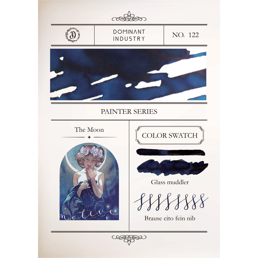 Dominant Industry Painter Series 25ml Bottled Ink - Premium Watercolor Ink for Artists, Calligraphy & DIY Crafts - Perfect for Painting, Drawing & Hand Lettering Projects