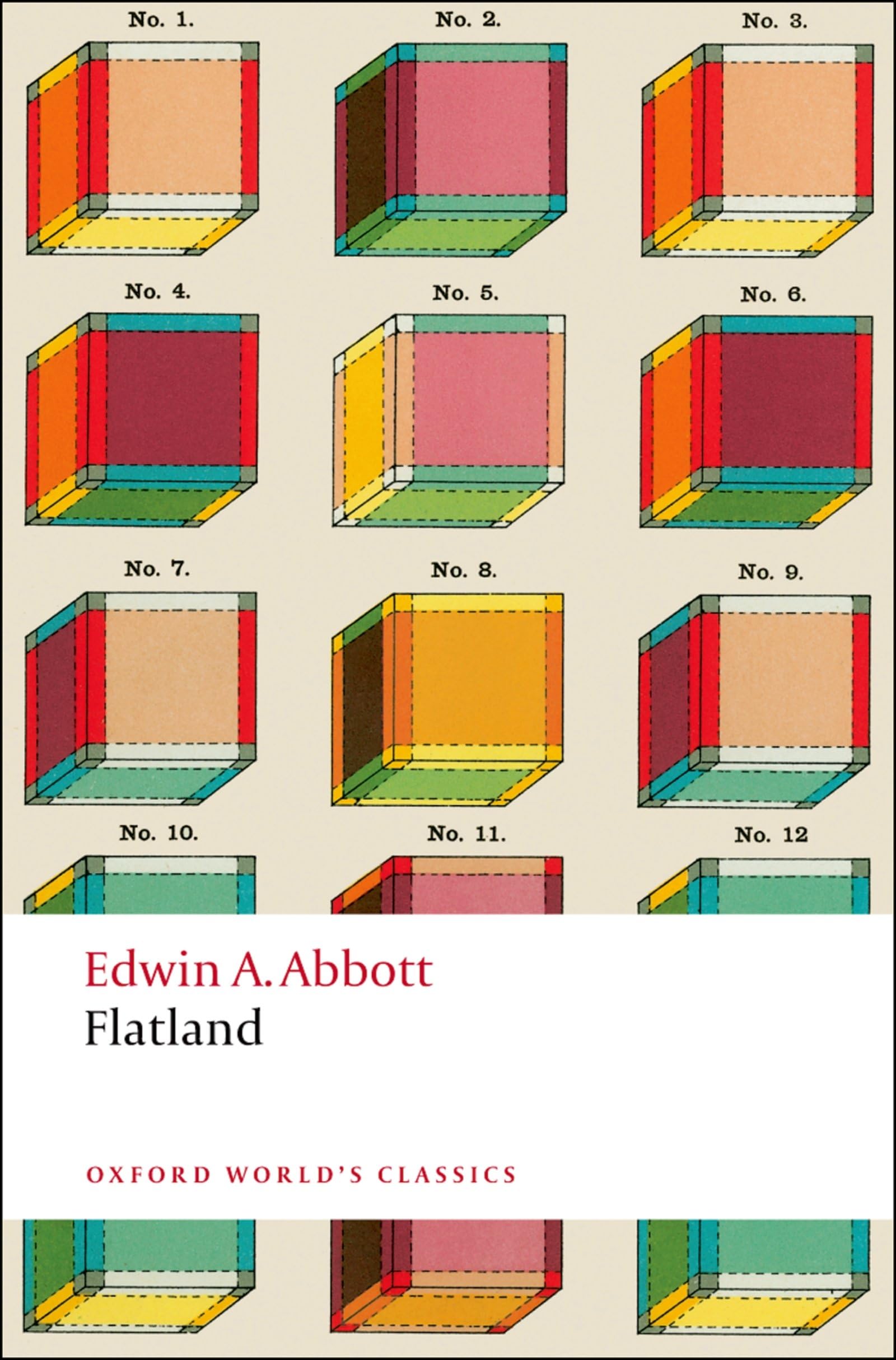 Flatland: A Romance of Many Dimensions - Oxford World's Classics | Classic Science Fiction Novel | Perfect for Math Enthusiasts & Book Club Discussions