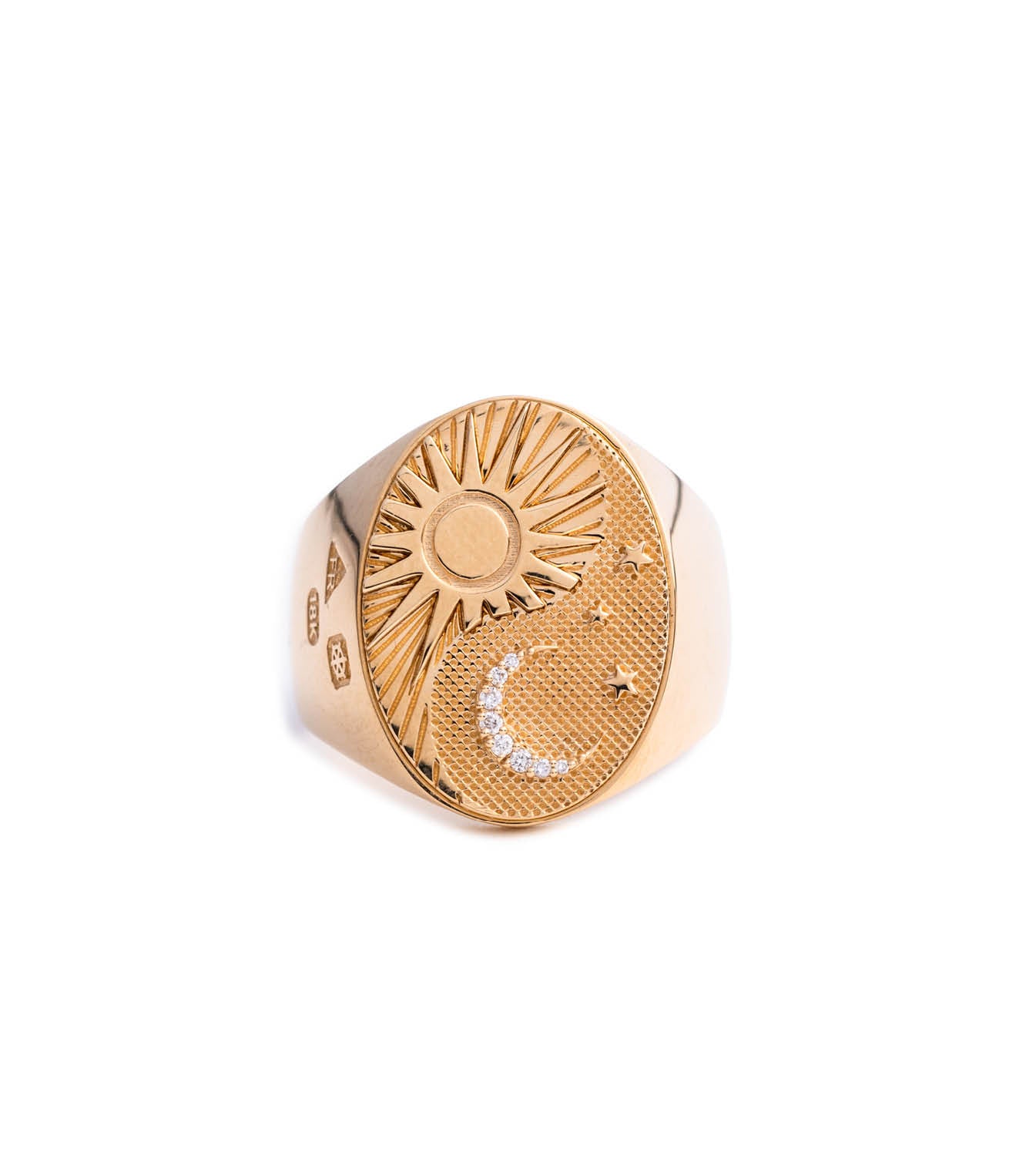 Big Daddy Signet Ring for Men - Sterling Silver Bold Statement Jewelry - Perfect for Gifts, Weddings & Special Occasions