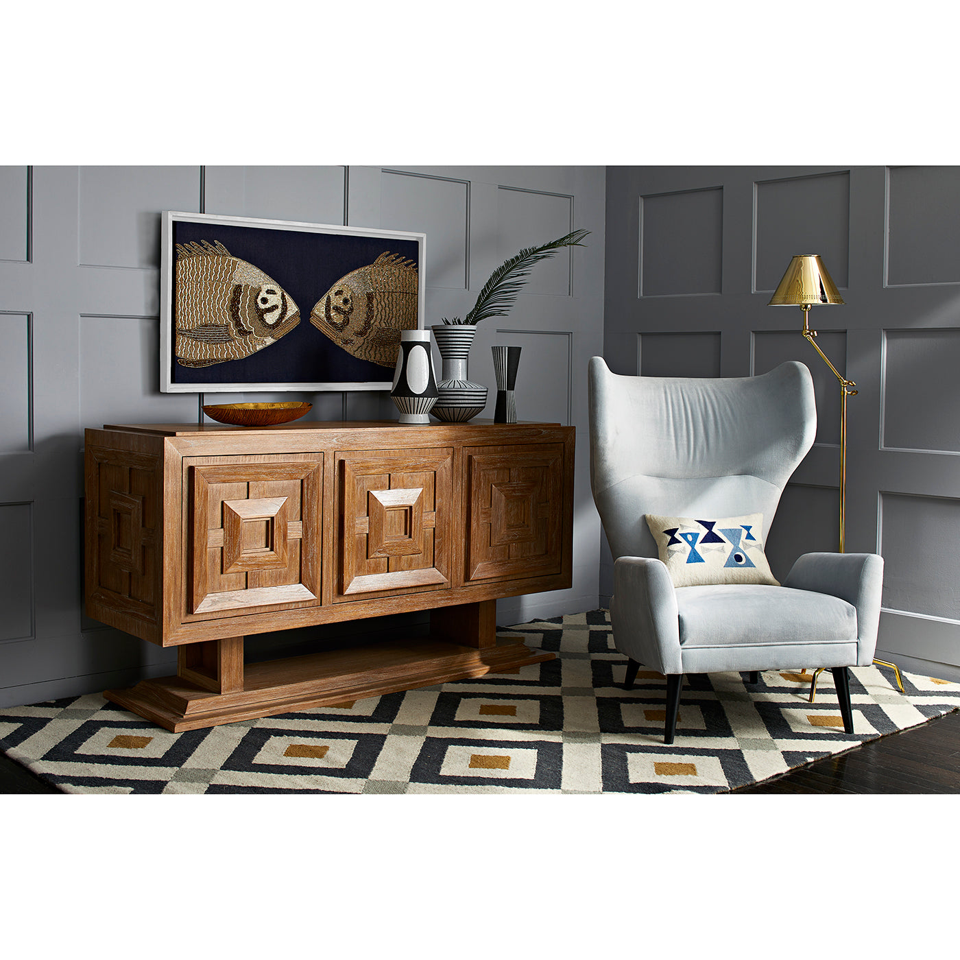 Stylish Crawford Flatweave Rug - Soft & Durable Indoor/Outdoor Area Rug - Perfect for Living Room, Bedroom, or Patio Decor